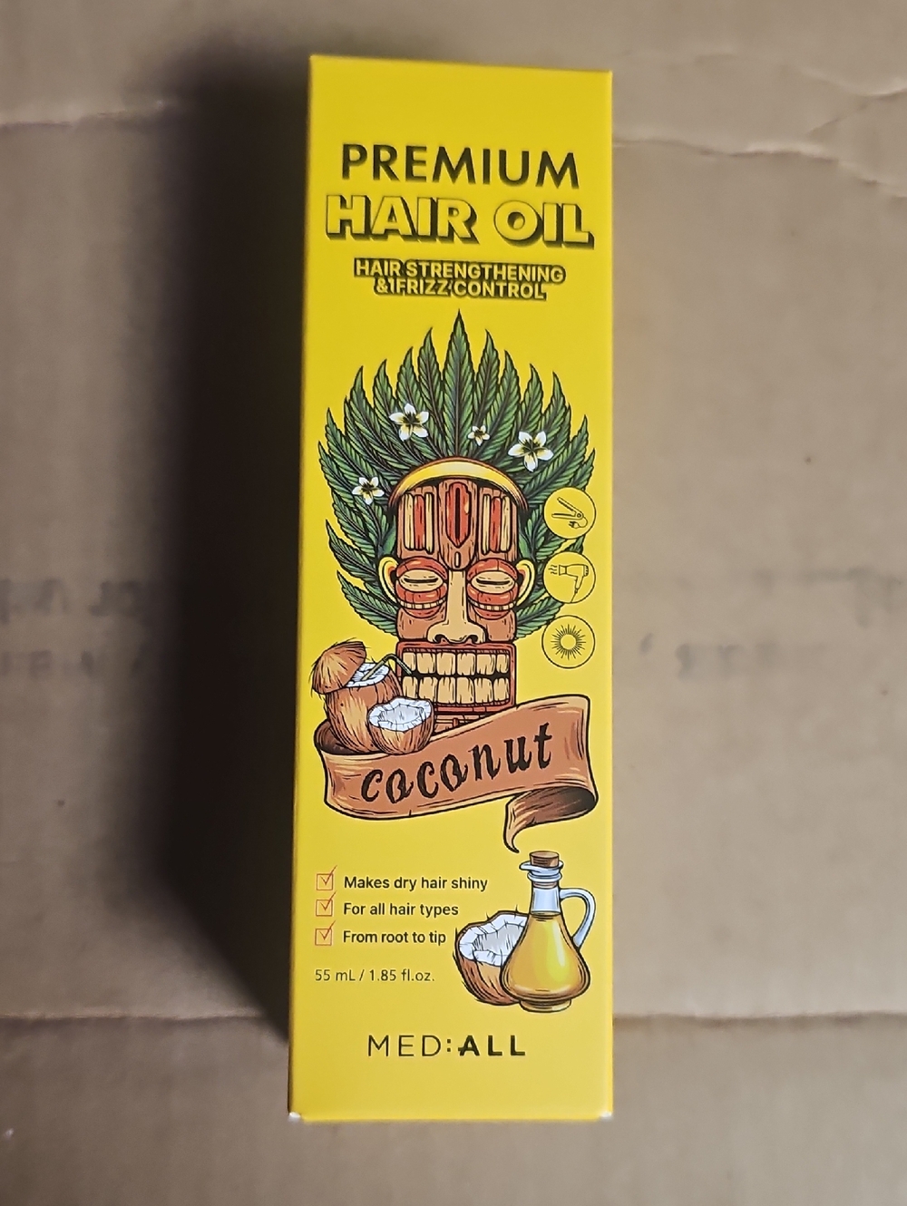 MED:-ALL MEDIALL Premium Hair Oil for Frizzy & Damaged Hair |Hair Regrowth Tonic